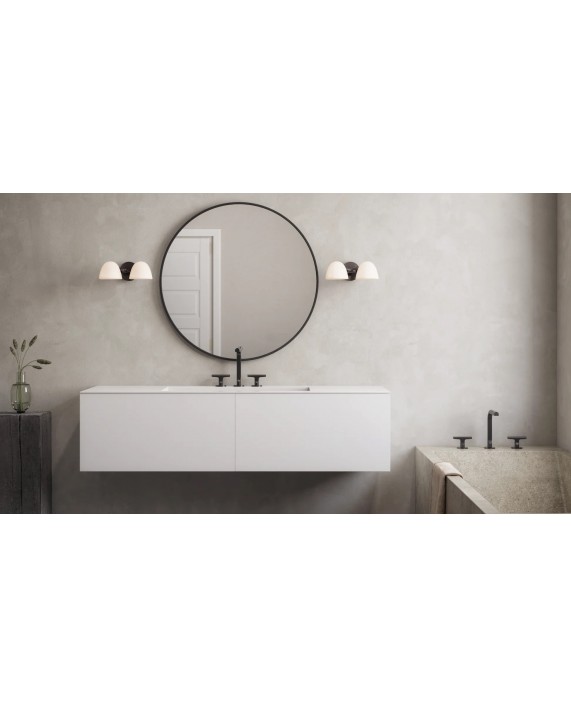 Made by Hand Fuse Wall Double Lamp